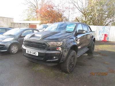 Used Ford Ranger Limited 200 HP (147 kW) 2018 Black Pickup