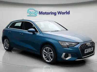 Used Audi A3 Sportback Sport 204 HP (150 kW) 2023 Blue Hatchback