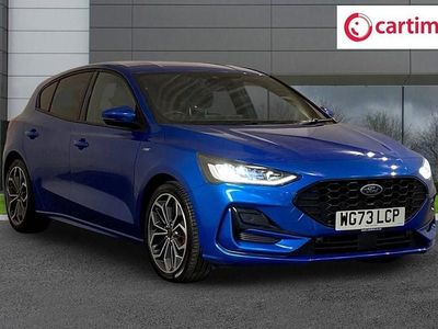 Used Ford Focus ST-Line X 125 HP (91 kW) 2023 Blue Hatchback