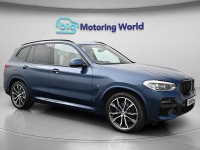 Begagnad BMW X3 M Sport 184 HK (135 kW) 2019 Blå SUV