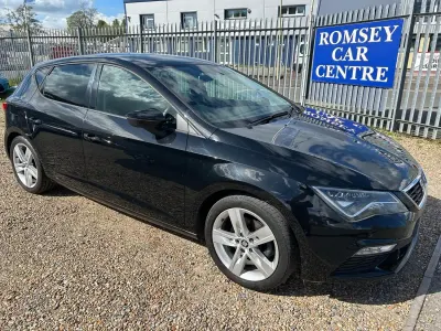Begagnad Seat Leon FR 150 HK (110 kW) 2018 Svart Halvkombi