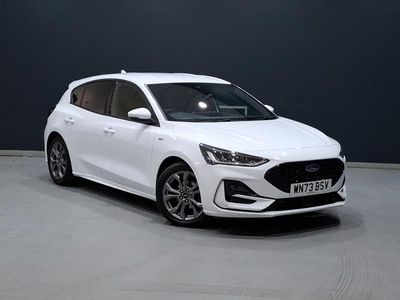 White Used 2023 Ford Focus ST-Line Hatchback | £15,298 (Fair price)