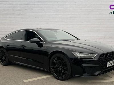 Black Used 2021 Audi A7 S-Line Sedan | £24,433 (Good price)