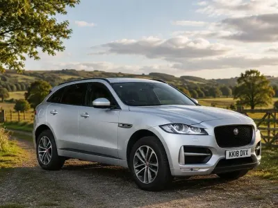 Used Jaguar F-Pace R-Sport 240 HP (176 kW) 2018 Silver SUV