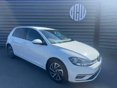 Used VW Golf VII Match 115 HP (84 kW) 2019 White Hatchback