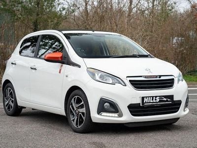 Used Peugeot 108 Roland Garros 82 HP (60 kW) 2016 White Hatchback