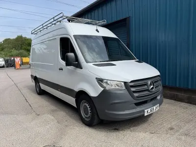Begagnad Mercedes Sprinter 163 HK (119 kW) 2020 Vit Van