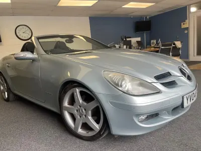 Used Mercedes SLK200 2004 Silver Cabriolet