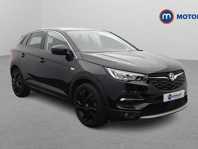 Used Vauxhall Grandland X SRi 131 HP (96 kW) 2021 Black SUV
