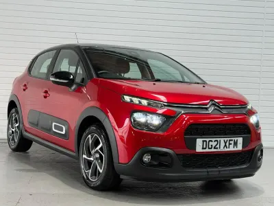 Usado Citroën C3 PureTech 2021 Rojo Utilitario