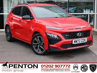Used Hyundai Kona N Line 120 HP (88 kW) 2022 Red SUV