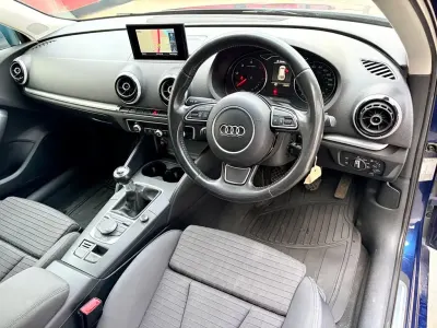 Begagnad Audi A3 Sportback Sport 2015 Blå Halvkombi