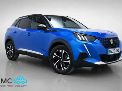 Used Peugeot e-2008 GT 100 kW (136 HP) 2023 Blue SUV