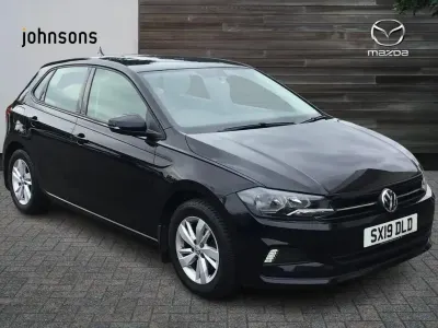 Used VW Polo SE 64 HP (47 kW) 2019 Black Hatchback