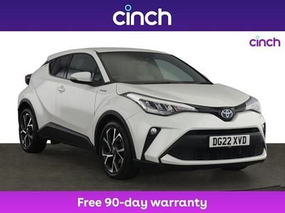 White Used 2022 Toyota C-HR Design SUV | £17,739 (Fair price)