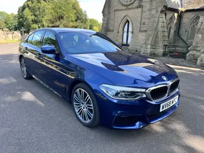 Used BMW 530e M Sport 2018 Blue Sedan