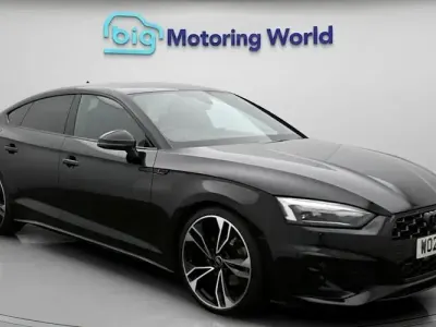 Used Audi A5 Sportback Black Edition 163 HP (119 kW) 2023 Black Hatchback