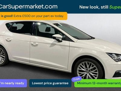 Used Seat Leon SE Dynamic 116 HP (85 kW) 2020 White Hatchback