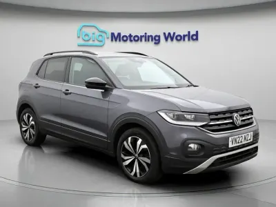 Used VW T-Cross Black Edition 108 HP (79 kW) 2022 Grey SUV