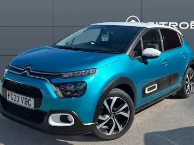 Second-hand Citroën C3 PureTech 83 CP (61 kW) 2023 Albastru Hatchback