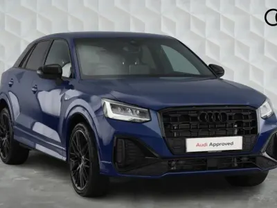 Used Audi Q2 Black Edition 150 HP (110 kW) 2026 Blue SUV