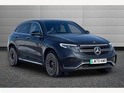 Used Mercedes EQC400 AMG Line Premium Plus 300 kW (408 HP) 2020 Black SUV