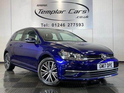 Used VW Golf VII SE 115 HP (84 kW) 2017 Blue Hatchback