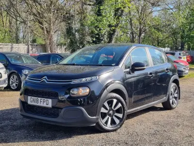 Used Citroën C3 Flair 100 HP (73 kW) 2024 Black Hatchback