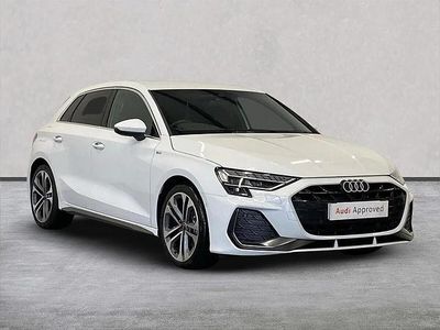 Used Audi A3 S-Line 150 HP (110 kW) 2025 White Hatchback