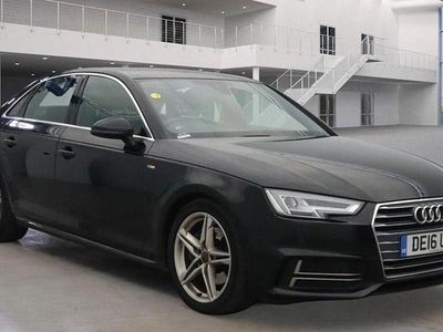 Black Used 2016 Audi A4 S-Line Sedan | £10,000 (Fair price)