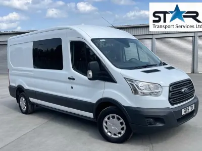Usado Ford Transit 130 CV (95 kW) 2019 Blanco Van