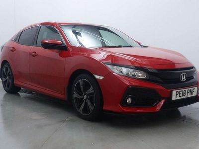 Used Honda Civic SR 129 HP (94 kW) 2018 Red Hatchback