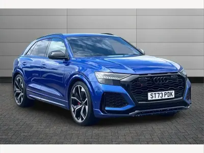 Used Audi RS Q8 Advanced 600 HP (441 kW) 2023 Blue SUV