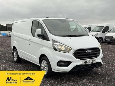 Used Ford Transit Custom Limited 130 HP (95 kW) 2021 White Van