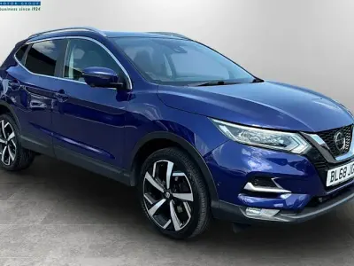 Used Nissan Qashqai Tekna 116 HP (85 kW) 2018 Ink blue SUV
