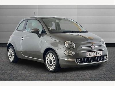 Grey Used 2019 Fiat 500 Lounge Hatchback | £7,999 (Fair price)