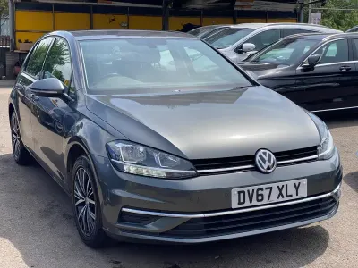 Used VW Golf VII SE 125 HP (91 kW) 2017 Grey Hatchback