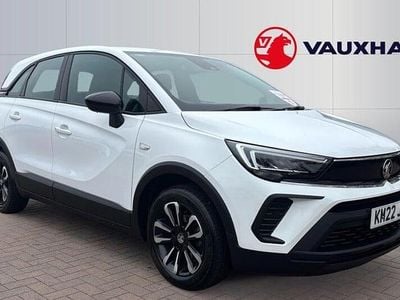 Used Vauxhall Crossland Design Edition 83 HP (61 kW) 2022 White SUV