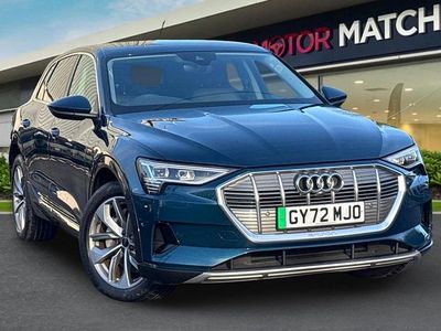 Blue Used 2022 Audi e-tron Advanced SUV | £20,780 (Fair price)