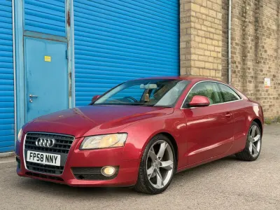 Używany Audi A5 Sport 211 KM (155 kW) 2008 Czerwony Coupe