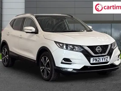 Second-hand Nissan Qashqai N-Connecta 140 CP (102 kW) 2021 Alb SUV