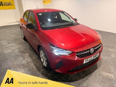 Used Vauxhall Corsa Design Edition 75 HP (55 kW) 2022 Red Hatchback