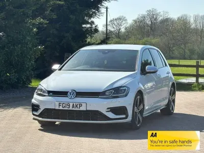 Used VW Golf VII R 300 HP (220 kW) 2019 White Hatchback