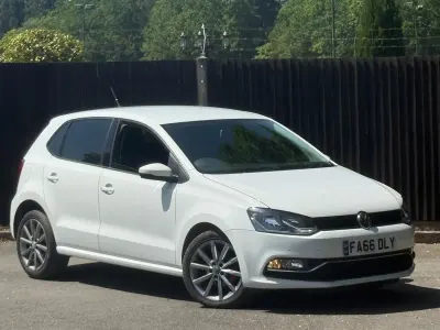 Used VW Polo Match 2017 White Hatchback