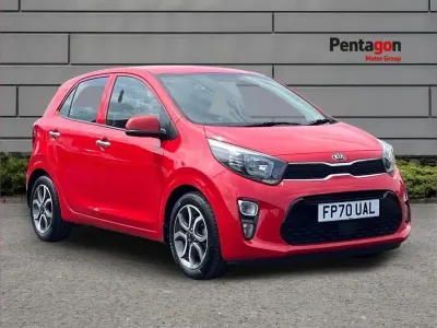Used Kia Picanto 65 HP (47 kW) 2021 Red Hatchback