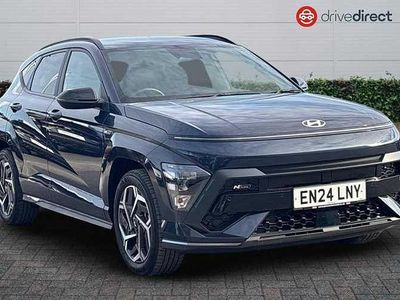Pearl denim blue Used 2024 Hyundai Kona N Line SUV | £23,366 (A bit pricey)