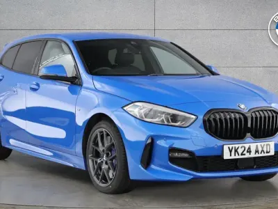 Used BMW 118 M Sport 134 HP (98 kW) 2024 Blue Hatchback