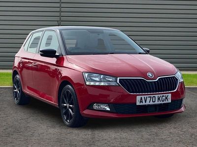 Used Skoda Fabia Colour Edition 95 HP (69 kW) 2020 Red Hatchback