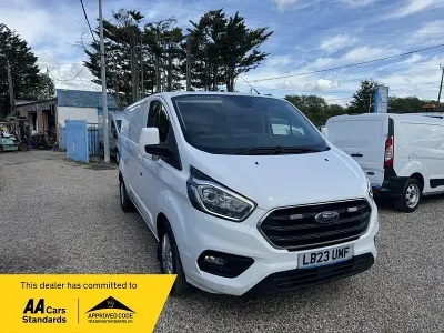 Used Ford Transit Custom Limited 2023 White Van