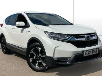 Used Honda CR-V Hybrid 184 HP (135 kW) 2021 White SUV